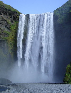 Звук шума водопада слушать онлайн